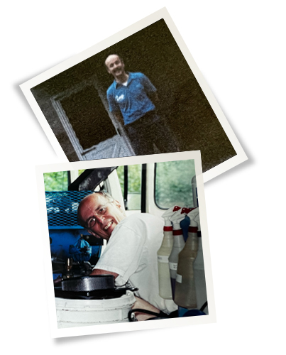 Polaroid photos of John Long